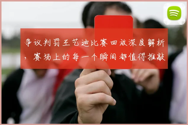 争议判罚王艺迪比赛回放深度解析，赛场上的每一个瞬间都值得推敲